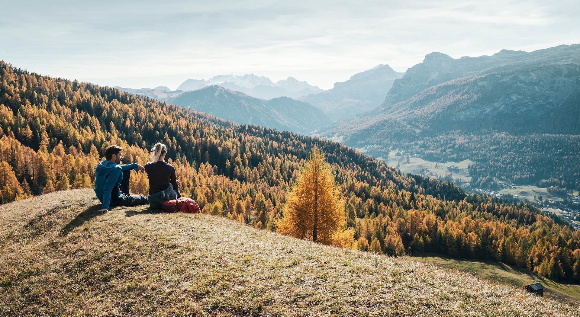 Herbst in Südtirol und Tradition des Törggelens